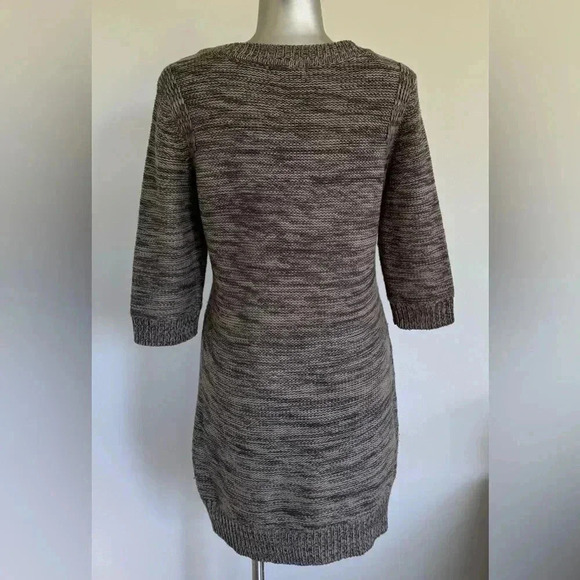 💟Beige Sweater Tunic 3/4  Sleeves - Picture 3 of 12